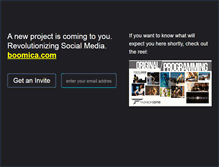Tablet Screenshot of boomica.com